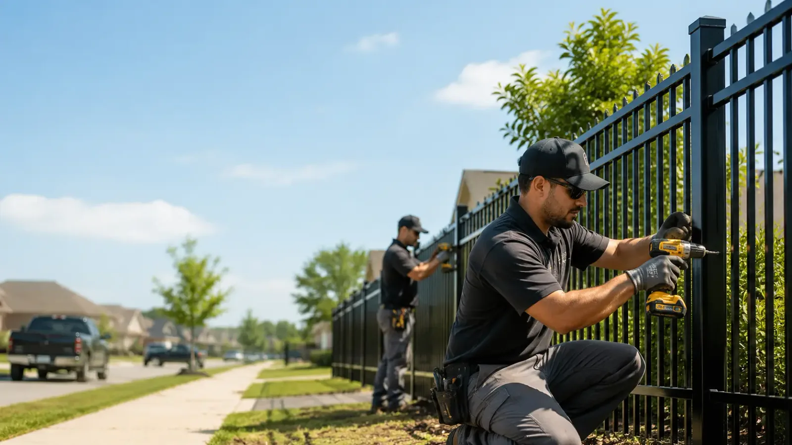 Metal Fence Installation in Bowling Green, VA